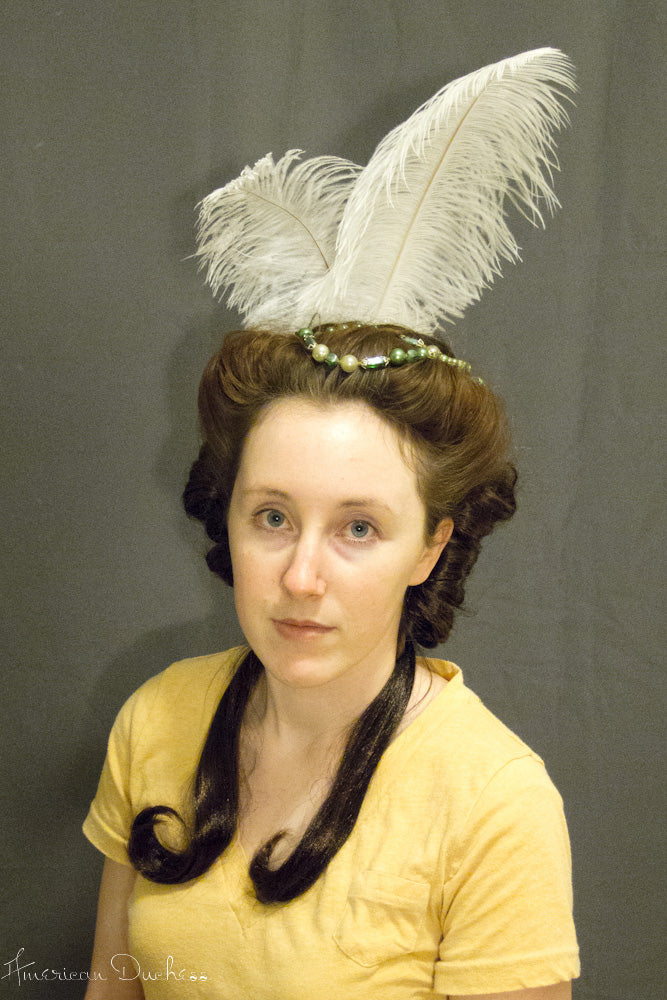 V43: 18th Century Experiments in Hair, and New $6 Neckerchief