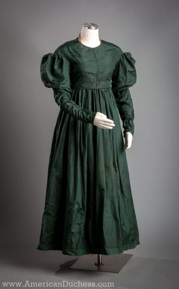 Dating the Green 1820s Dress