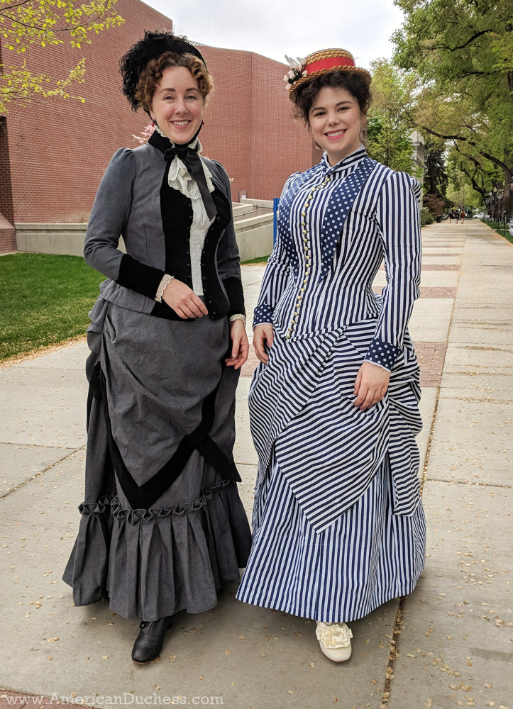 An 1880s Bodice Plastron - Refit