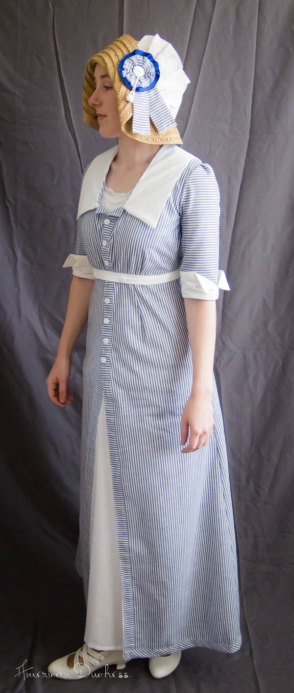 1912 "Titanic Tea" Day Dress - Complete!