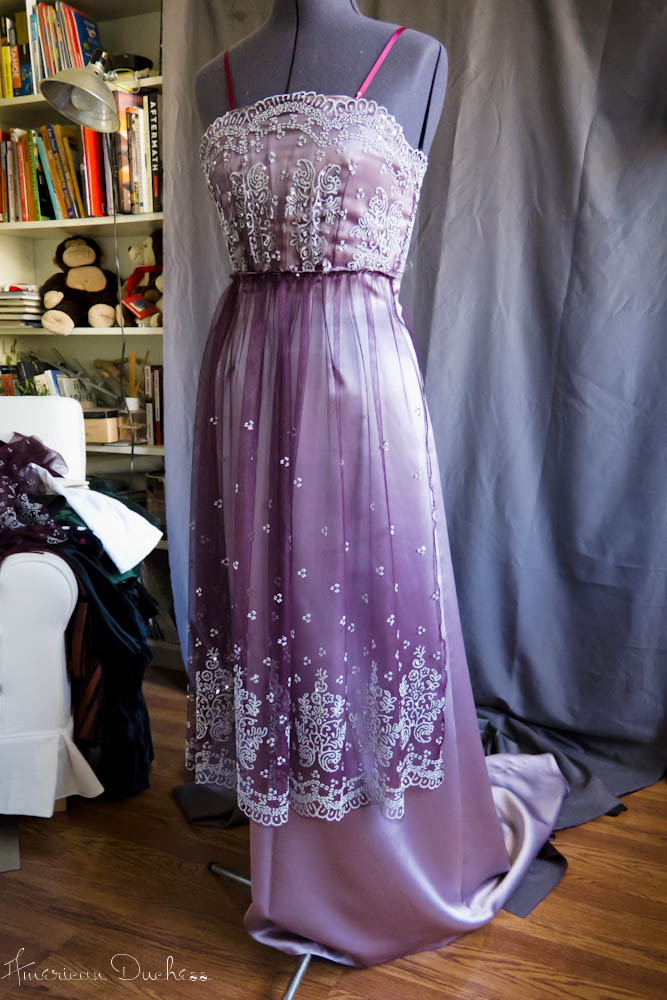 V15: 1912 Titanic Abbey Dress Progress