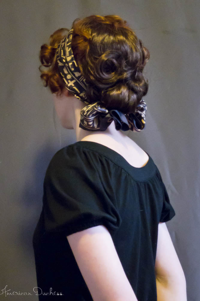 V20: A 1912 Hairstyle Tutorial - Gibson Tuck a la Hair Piece