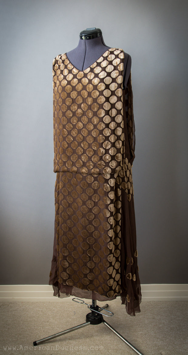 Early 1920s Tabard Gown - a Wonderful Gift!