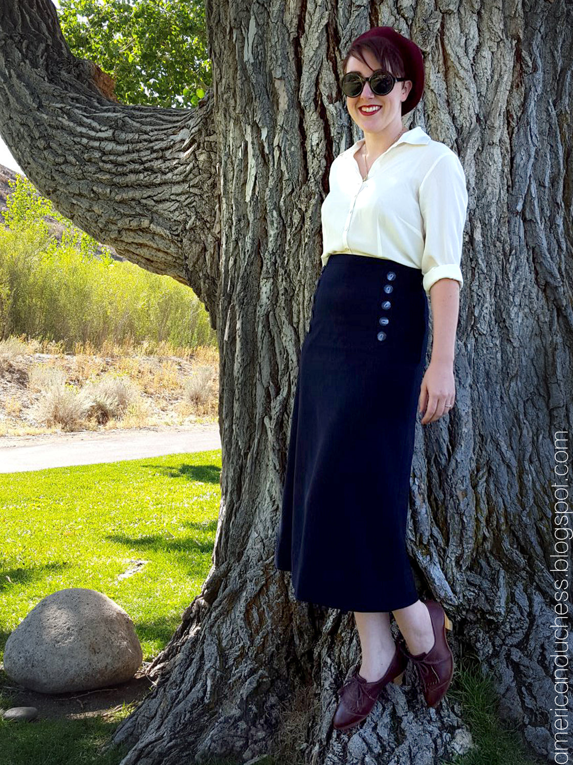 My Version of McCall 8641 - 1936 Skirt Pattern