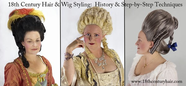 Test Driving "18th Century Hair & Wig Styling - The Book"