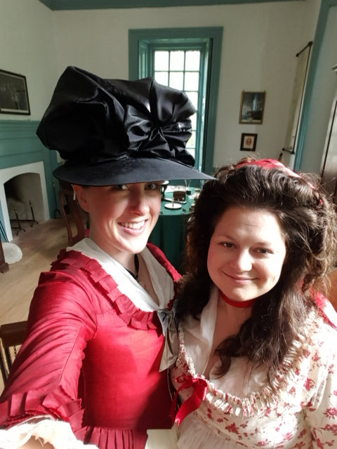 In Defense of Faux Silk - The Revolution Dress in Colonial Williamsburg