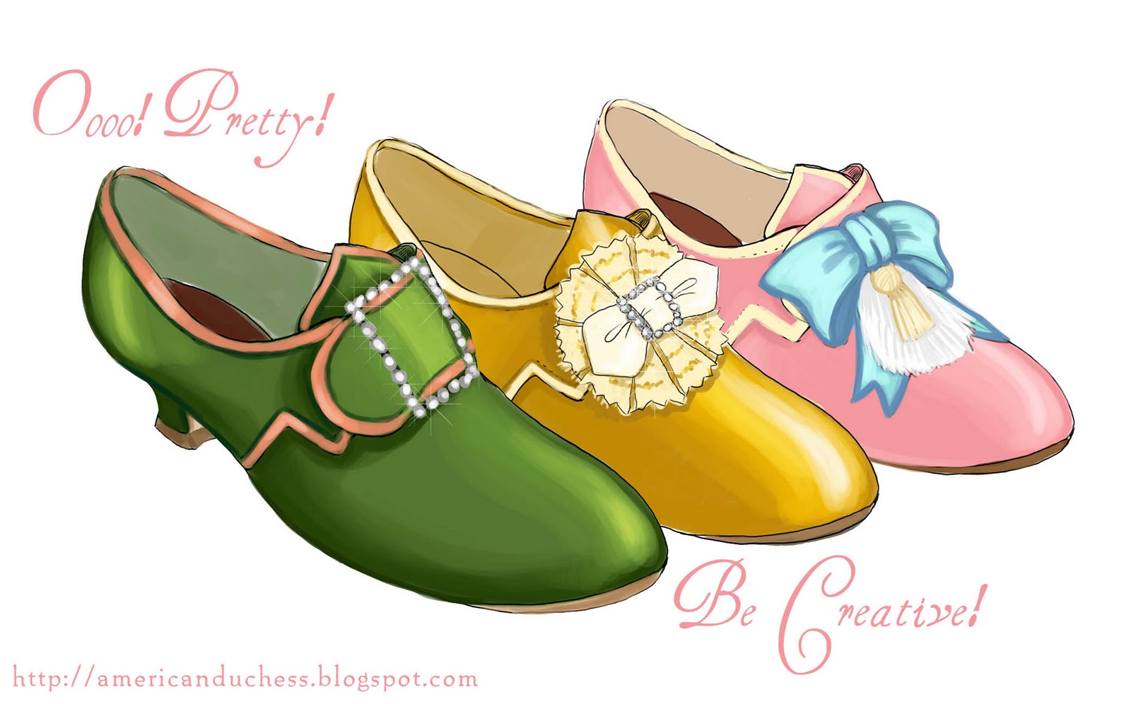 18th c. Shoes: Design Your Own