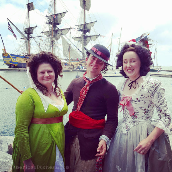 Playing With Sailors at l'Hermione, and more Williamsburg Shenanigans