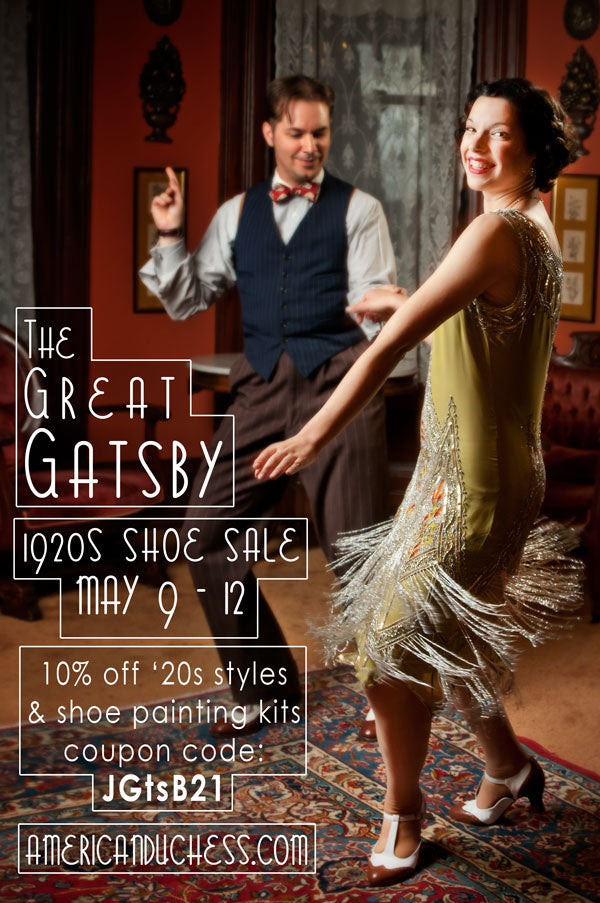 "The Great Gatsby" 1920s Extravaganza (and SALE!)