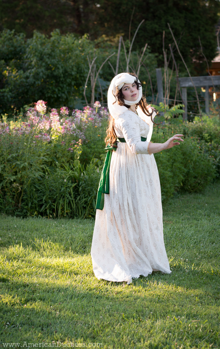 Abby's Jane Austen Fest Dinner Dress - Done!