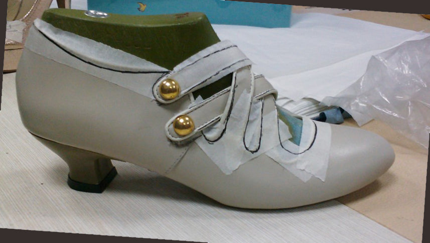 A First Look at "Astoria" Edwardian Shoe Prototype