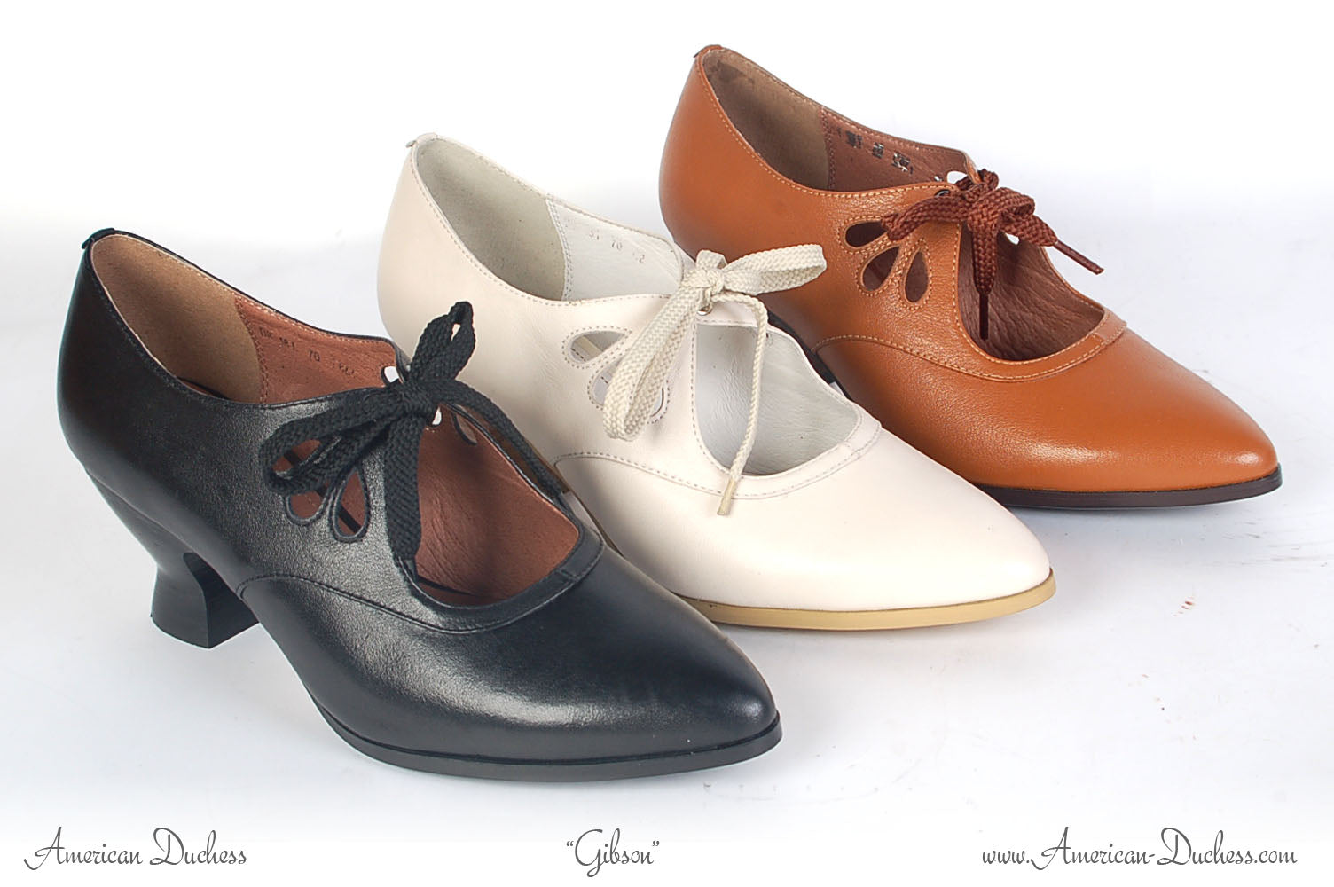 Introducing "Gibson" Edwardian Shoes