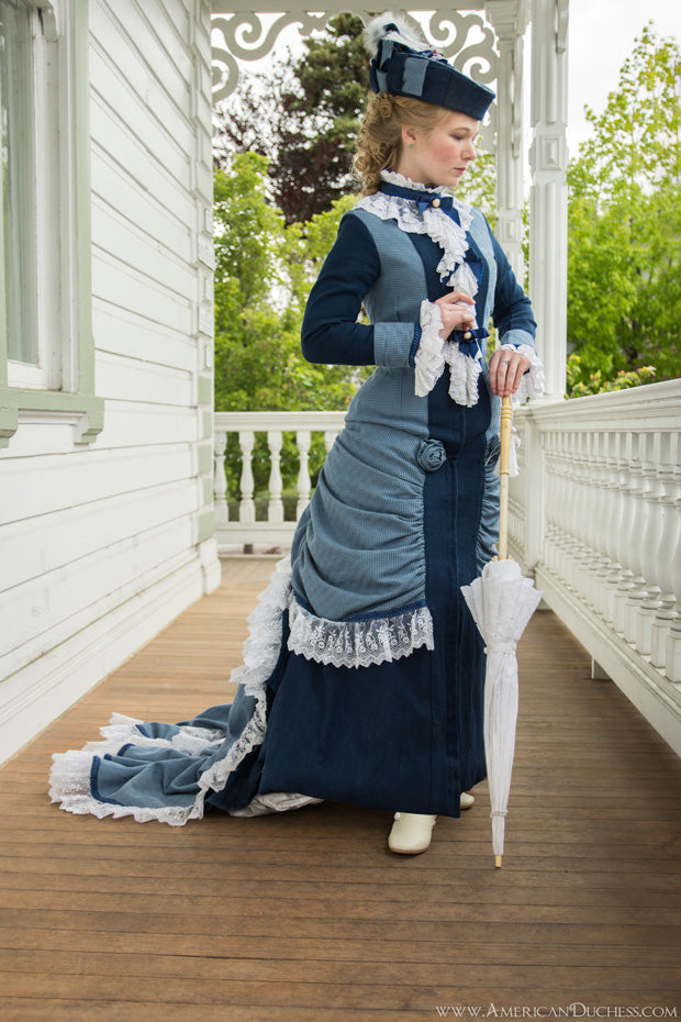 Musing on A Natural Form Spring - 1870s Photoshoot at The Lake Mansion