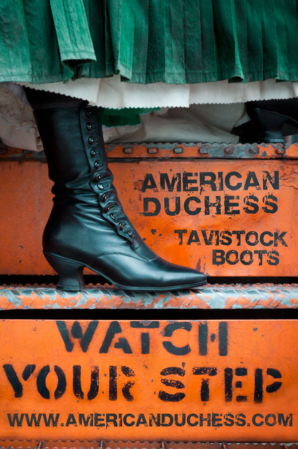 Tavistock Button Boots: Re-Pre-Order!