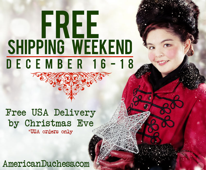 It's Free Shipping Weekend!