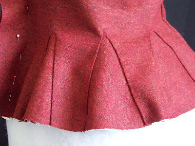 17th c. Jacket - Progress on the Final