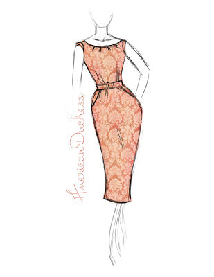 Design Sundays: "Decadence SixtyThree" Mad Men Inspired Dress Design