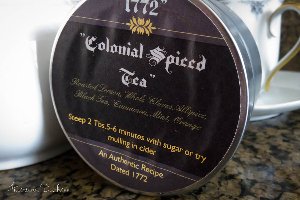 V248: 1772 Colonial Spice Tea by Litttle Bits Clothing Company