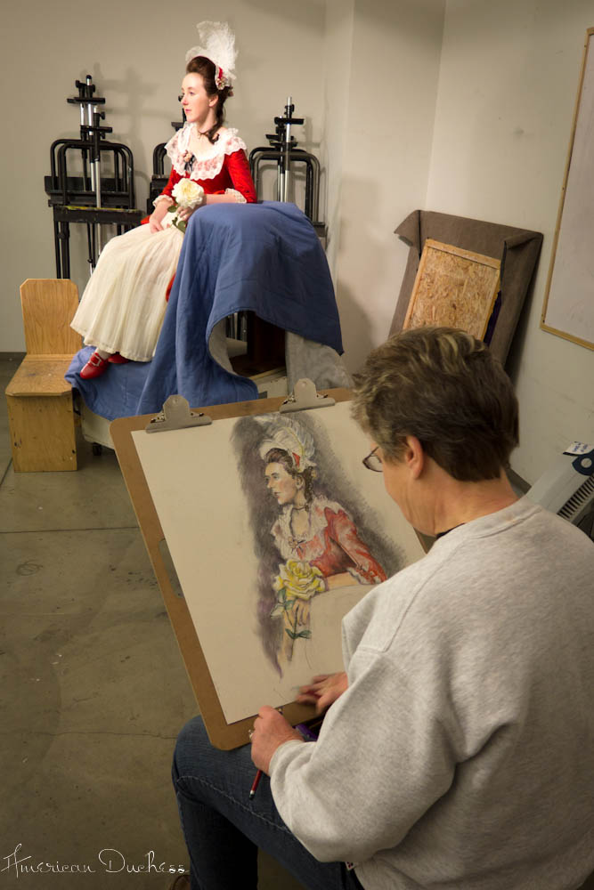 V53: 18th Century Costume Modeling at Nevada Museum of Art