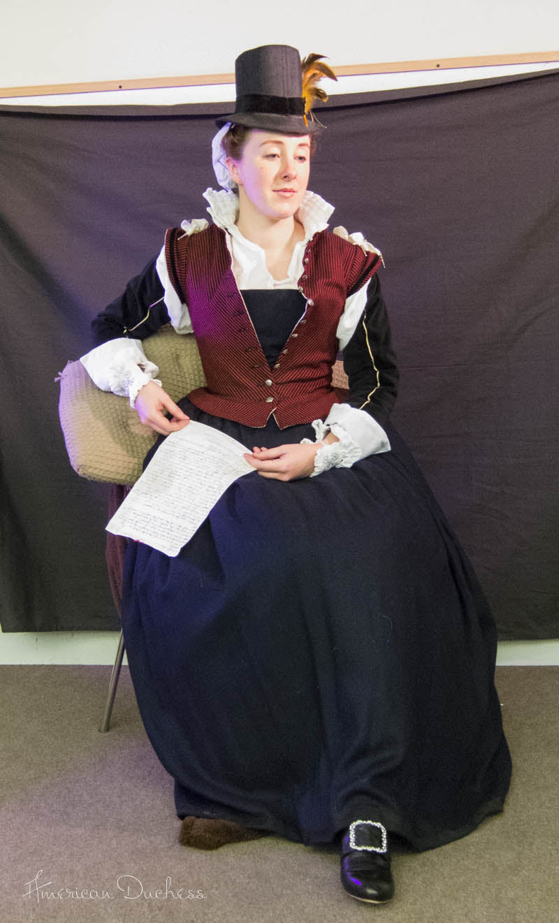 Elizabethan Costume Modeling at Nevada Museum of Art