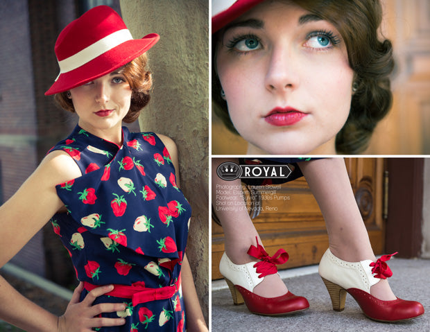 1930s Photoshoot with Elspeth for Royal Vintage Shoes