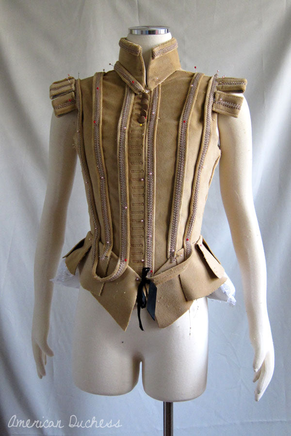 V97: New Elizabethan Doublet Progress