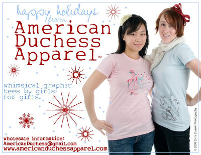 It's That Time of Year: American Duchess T-Shirts