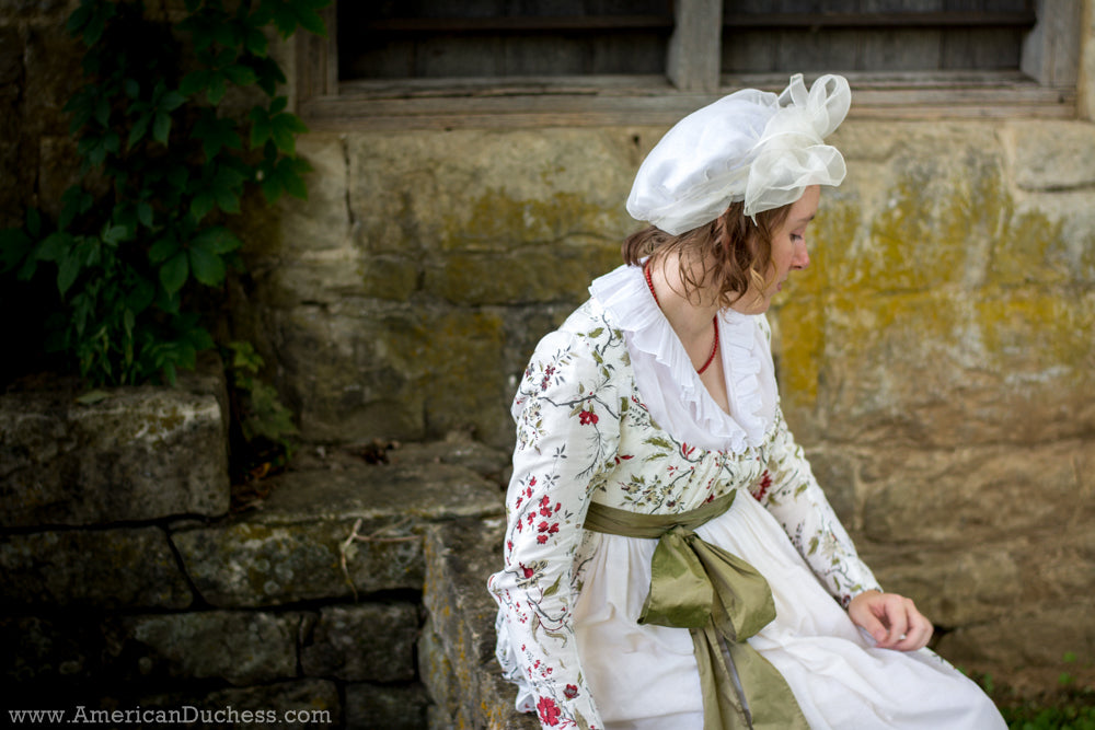 The "Jane Austen Goes to Ikea and then to Jane Austen Festival" Gown