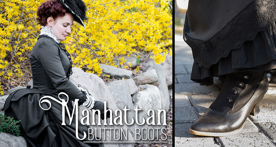 "Manhattan" Button Boots - Now Open for Pre-Order