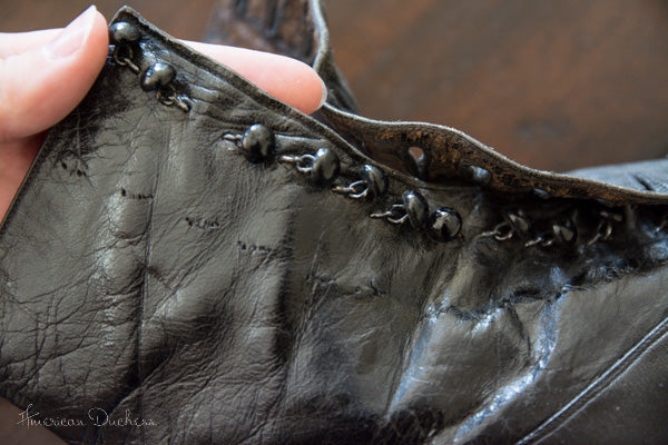 How To Move the Buttons on Your American Duchess Button Boots and Shoes