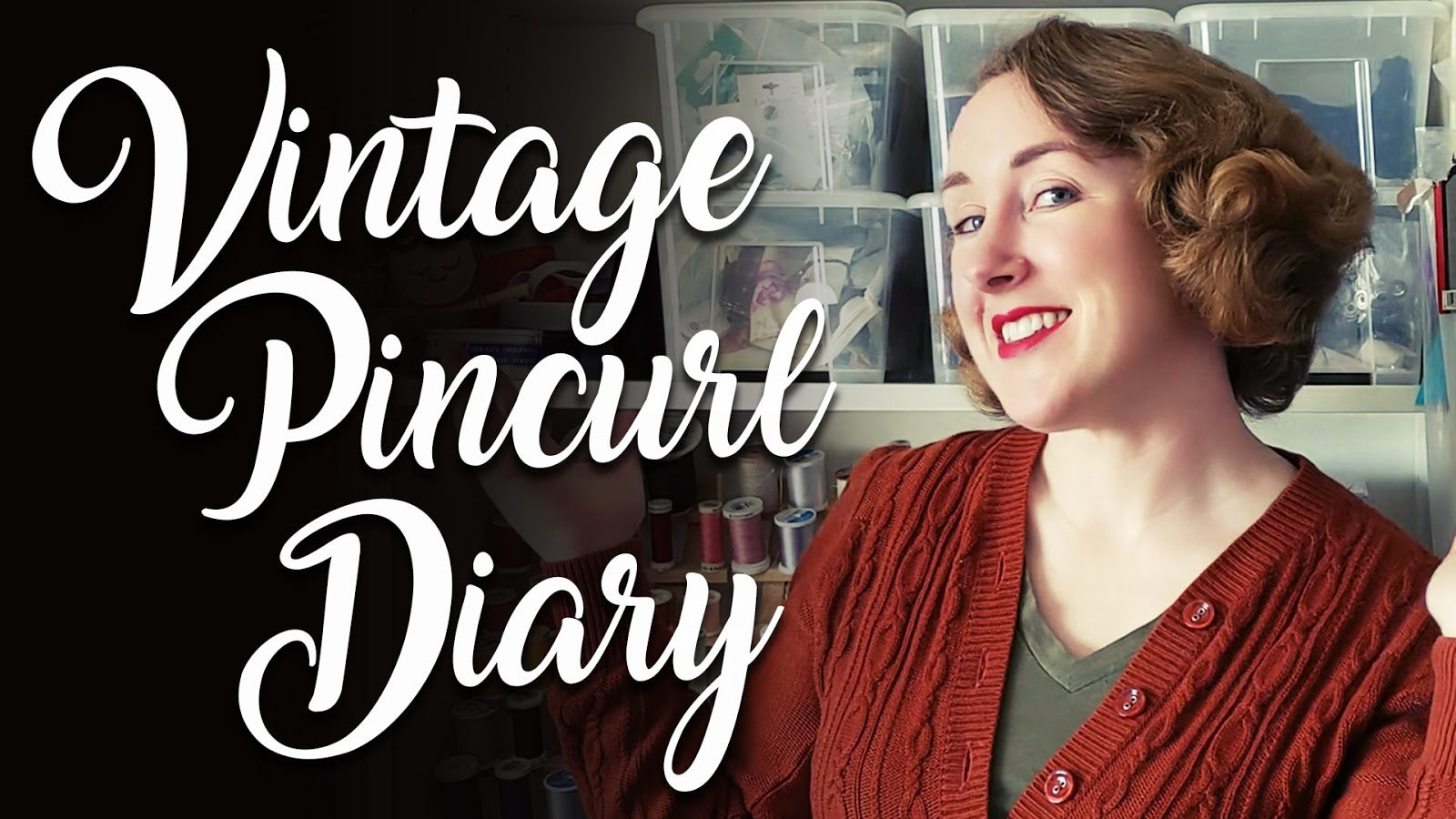 The Pincurl Diary - How to Do 1930-50s Hair for a Whole Week