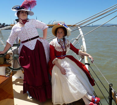 Gaskells Victorian Ball, Norcal Pirate Festival, Red Polonaise