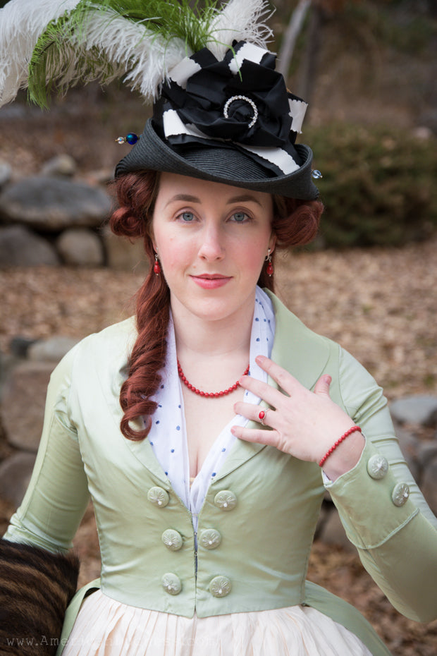 My Historical Coral Jewelry Set by K.Walters at the Sign of the Gray Horse