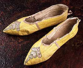 Shoes of the 1790s and Regency