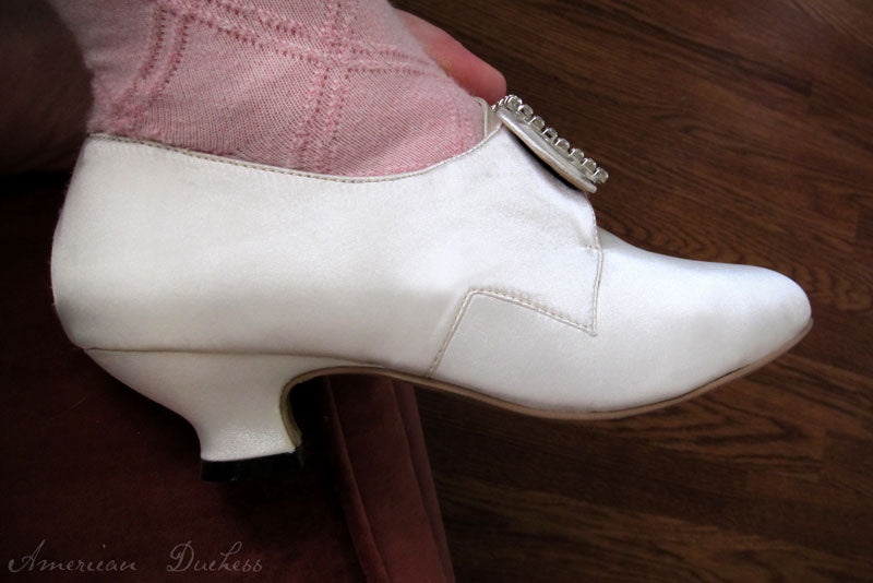 18th Century Shoes - The Second to Last Step