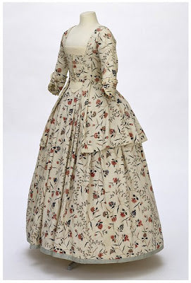 Costume Analytics: 1770-80 Chintz Caraco & Petticoat