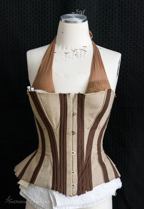 Hard Lessons in Victorian Corset Making - My "Duh" Moments...