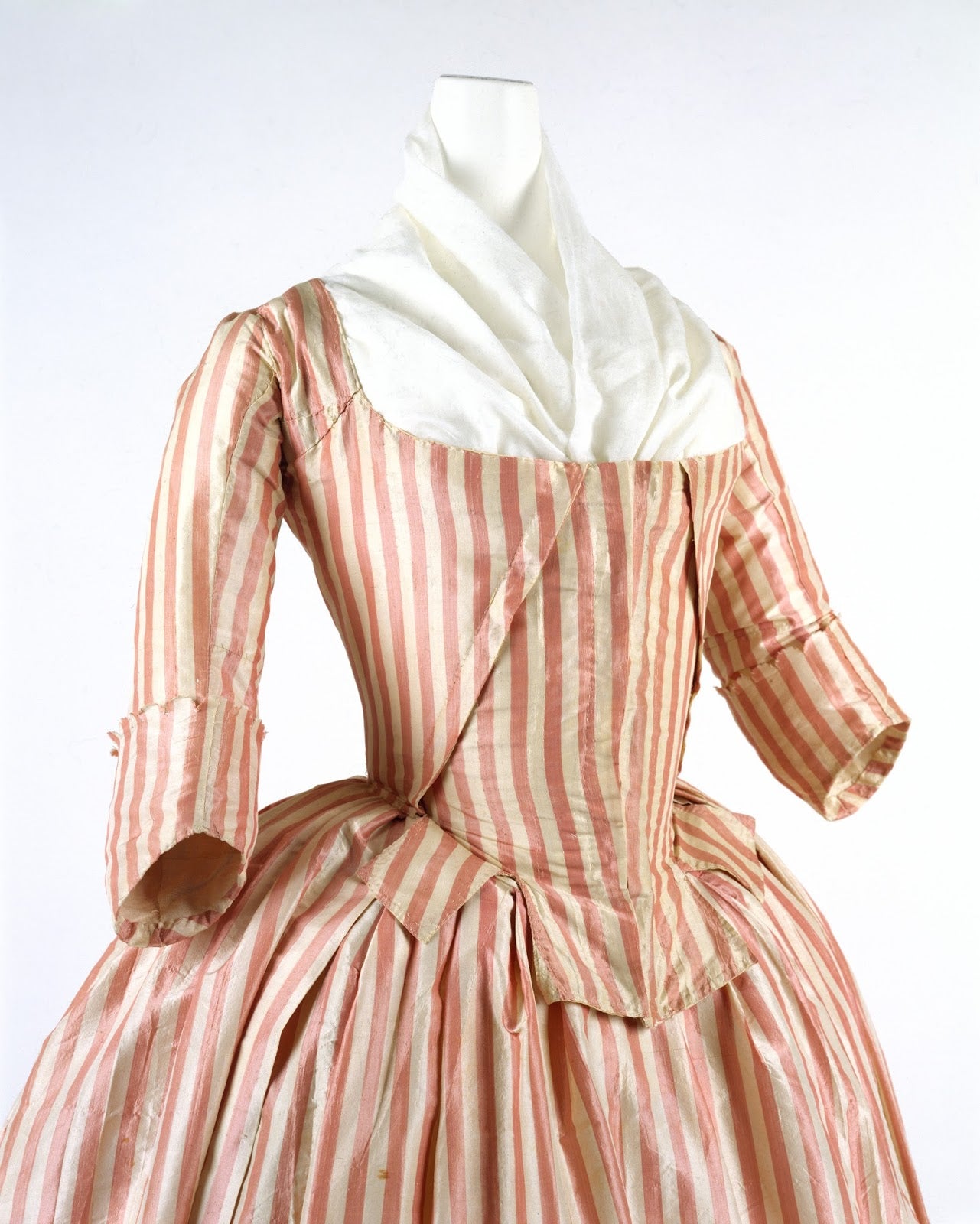 A New 1780s CandyStripe Italian Gown