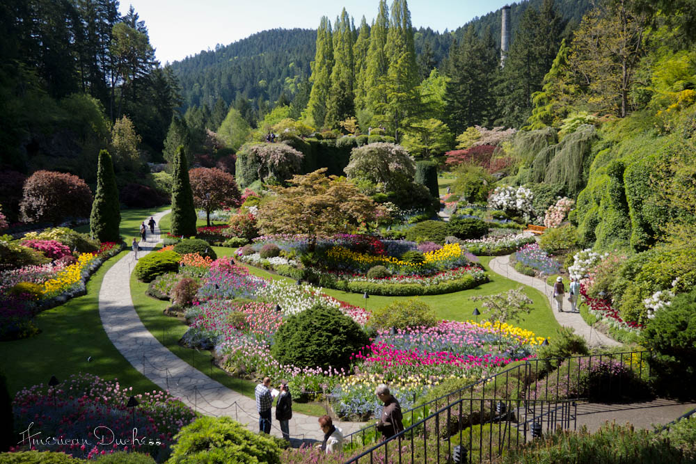 V136: Butchart Gardens, The Empress Hotel, and Costumery in BC