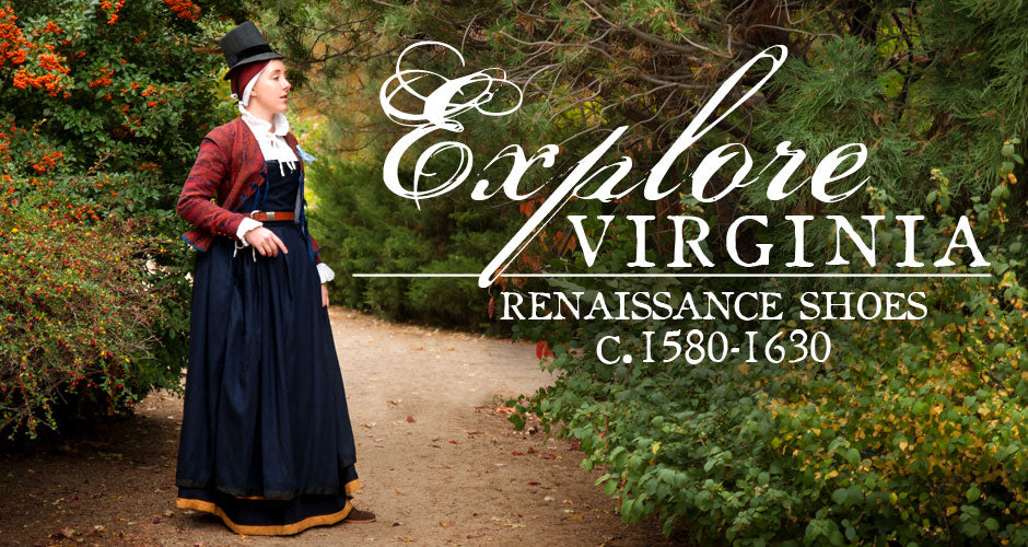 "Virginia" Renaissance Shoes GIVEAWAY!