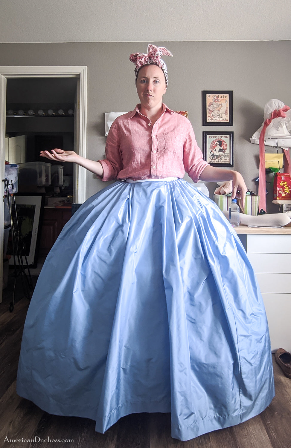 Petticoat Pitfalls for Grand Panniers