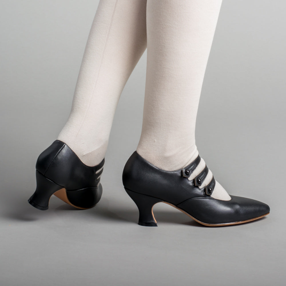 Bellatrix Women's Edwardian Shoes (Black) – American Duchess