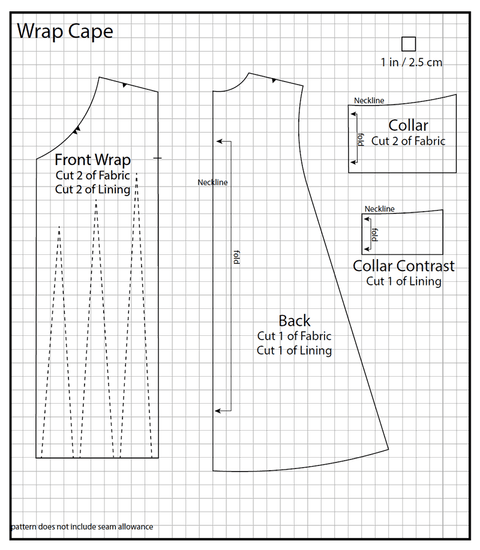 Wrap Cape - Free Pattern PDF – American Duchess