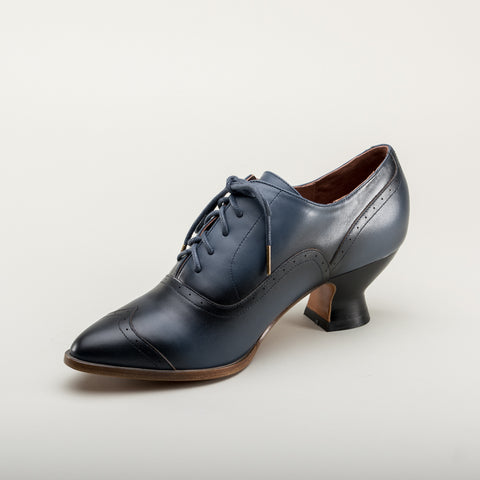 Londoner Women's Edwardian Oxfords (Blue) – American Duchess