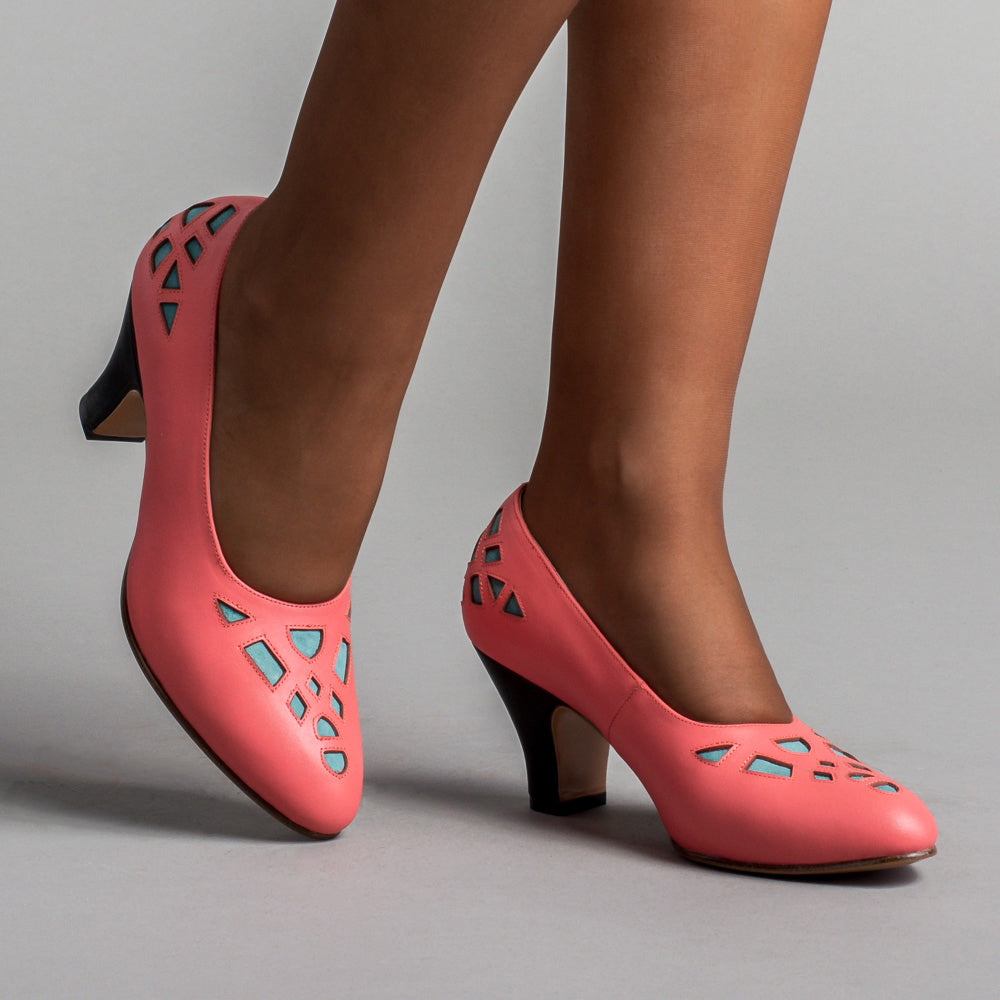 Pleaser Vanity-420 Pink Heels | OtherWorld Shoes